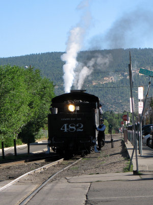 D&S #482 at Durango, CO...