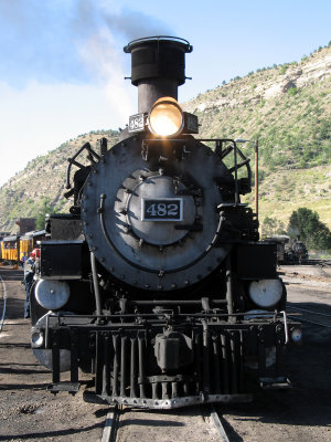 D&S #482 at Durango, CO...