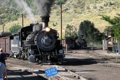 D&S #482 at Durango, CO...