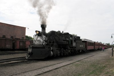 C&S #487 at Chama, NM...