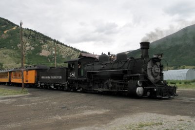 D&S #481 at Silverton...