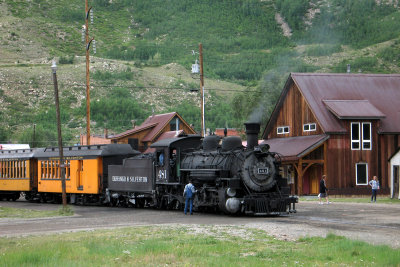 D&S #481 at Silverton...