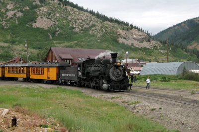 D&S #481 at Silverton...