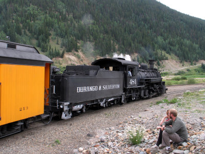 D&S #481 at Silverton...