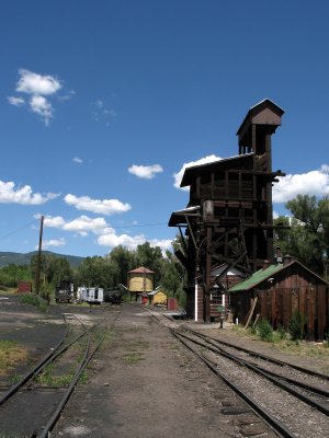 Chama coal tower...