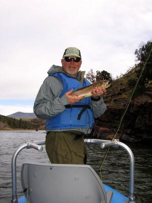 Al with a nice fish...