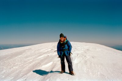 Great to be Alive!!!  Summit, Mt Adams