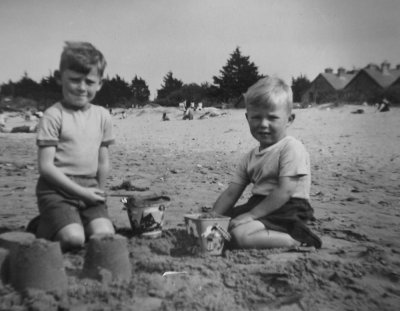 At the beach