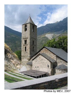 12th Century Church in Baul Spain