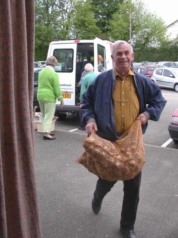 Franois, voorzitter van de jumelage in Champign
