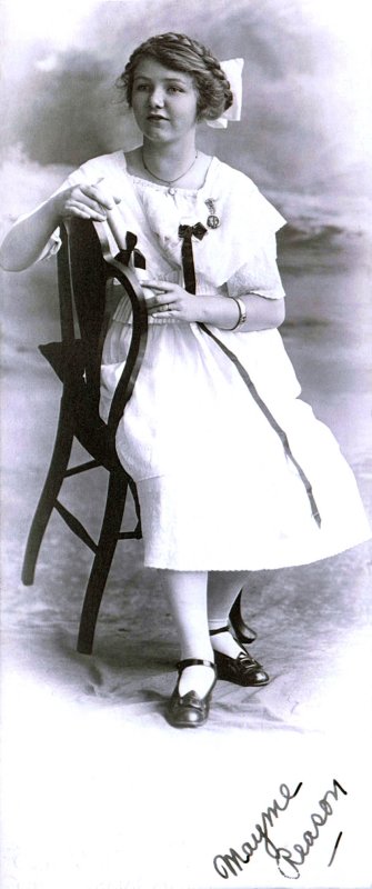 Mayme/Maymie Reason Daughter of Charles & Hannah (Ruhsen) Reason