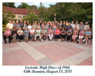 Eastside High School Class of 1966 45th Reunion
