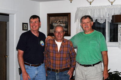 Charlie, Don & Paul, Cousins,Montana 2011