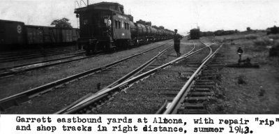 Garrett Eastbound Yards 1943.jpg