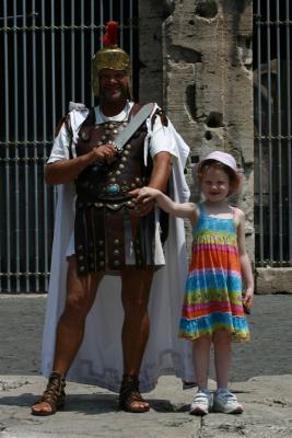 Isabel With Gladiator
