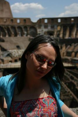 Sarah at The Collosseum