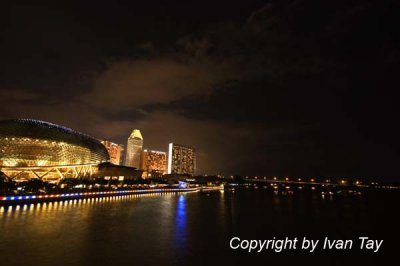 Night scene and the bridge 
