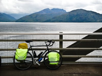 376    Ian touring Scotland - Dawes Galaxy touring bike
