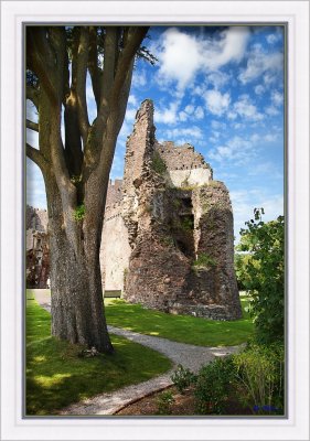 Another view of Laugharne Castle