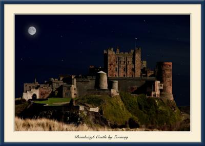 Bamburgh Castle by Night