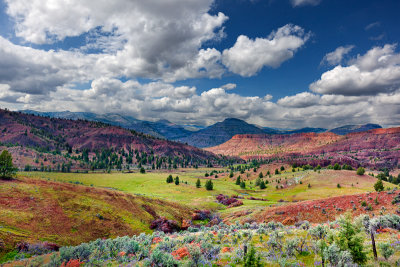 Peaceful valley - over the top HDR