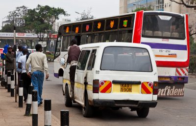 Matatu - the Kenyan bus system