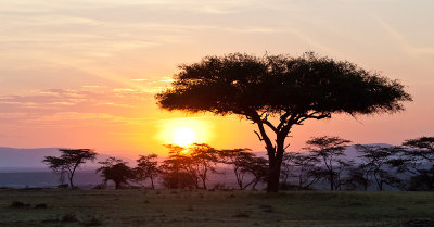 Sunrise over the Mara 2