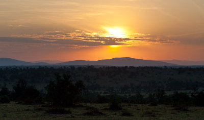 Sunrise over the Mara 3