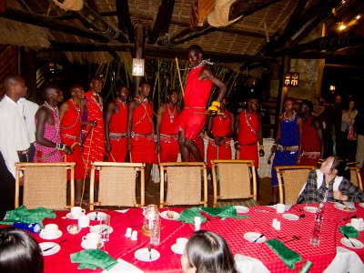 Simba Safari Lodge Maasai Entertainment