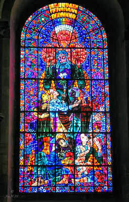 Stained Glass Canterbury Cathedral: Peace Window