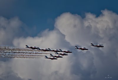 Formation and a little smoke
