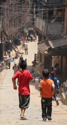 Down the Bhaktapur Street