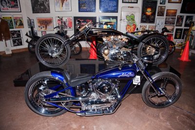 Two Racer Custom Harley's