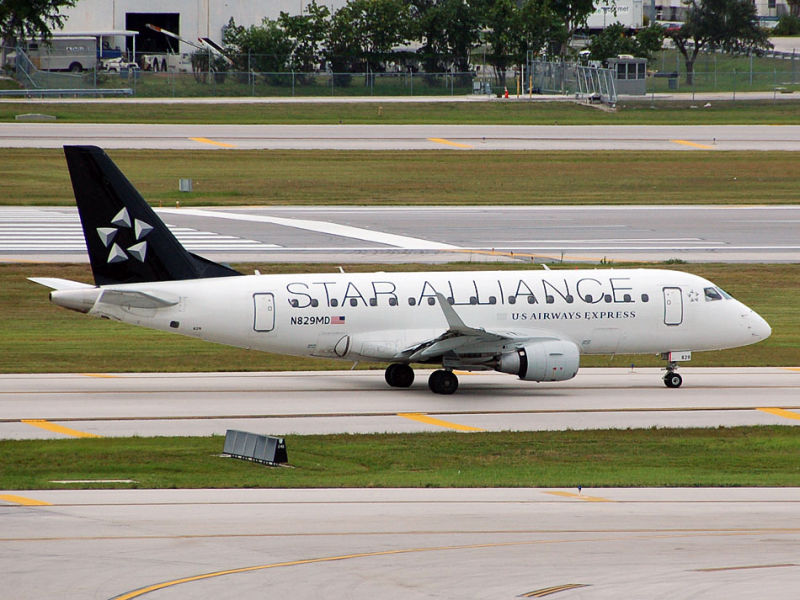 N829MD US Airways Embraer EMB-170 Star Alliance