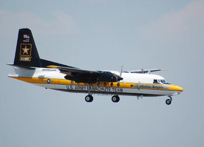 Fokker F-27 US Army Golden Knights Parachute Team