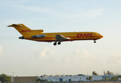 HP-1710DAE DHL Aero Express boeing 727