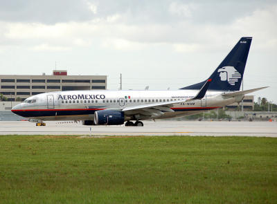 XA-WAM Aeromexico Boeing 737
