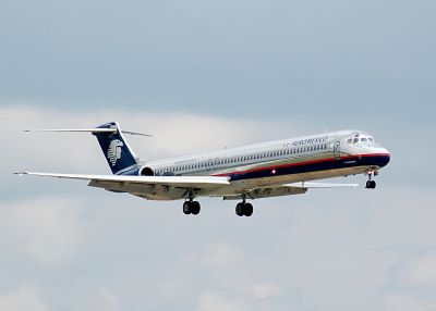 just added Aeromexico MD-88
