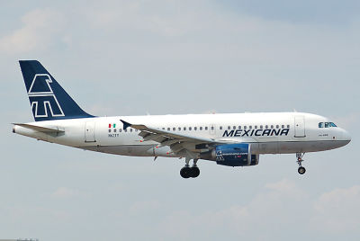 N62TY Mexicana Airbus A-319