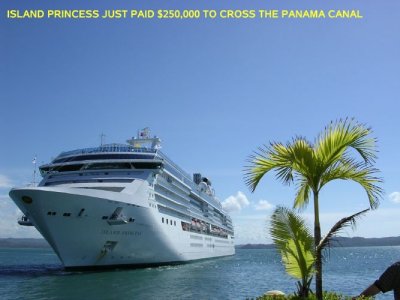 Panama Canal, Cental America and the Island Princess