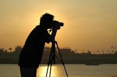 Shining photographer