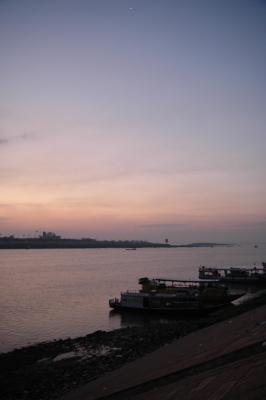 Dawn at Tonle Sap River