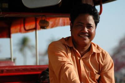 Friendly Tuk-tuk driver