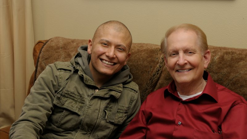 Daniel and Grandpa Doug  2012