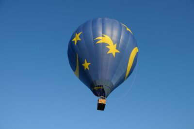 Crescent at high altitude