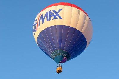 Remax balloon is up and away