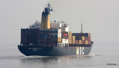 MSC Lieselotte - Seen on passage from Helsinki bound for Antwerp.