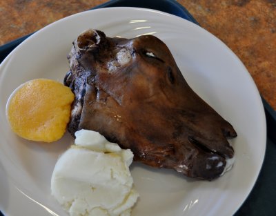 sheep head.