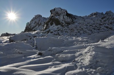 devils chair in ice