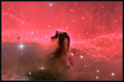 horsehead nebula zoomed